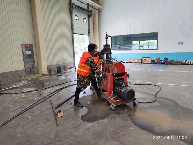 九合垸原种场厂房地面下沉塌陷注浆加固施工